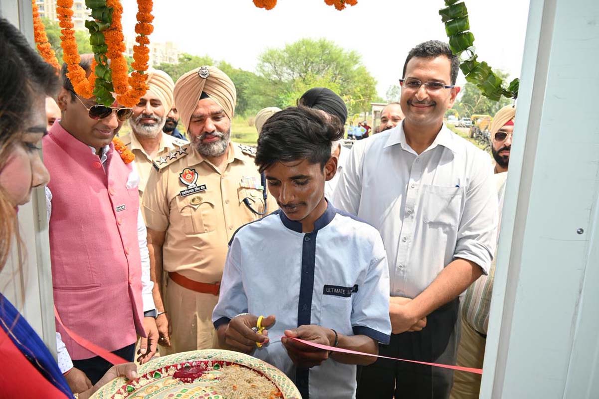 सनेटा चौकी के नये भवन का उद्घाटन किया